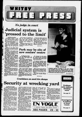 Whitby Free Press, 21 Mar 1990