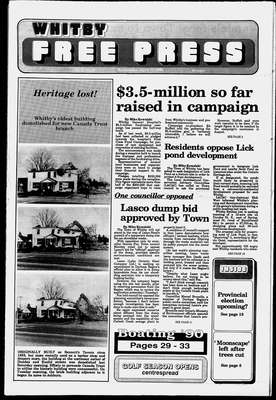 Whitby Free Press, 11 Apr 1990