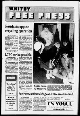 Whitby Free Press, 18 Apr 1990