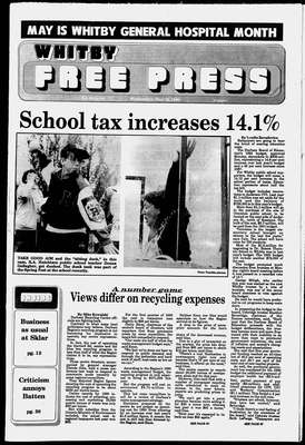 Whitby Free Press, 16 May 1990