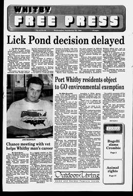 Whitby Free Press, 26 Sep 1990