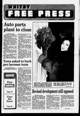 Whitby Free Press, 21 Nov 1990