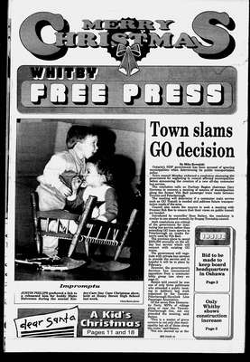 Whitby Free Press, 19 Dec 1990