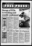 Storage of PCB's in wrecking yard soundly condemned