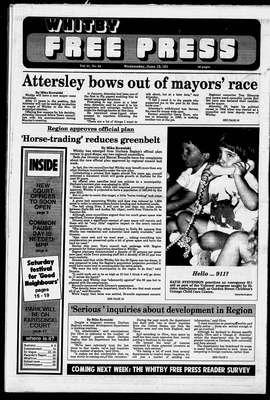 Whitby Free Press, 12 Jun 1991