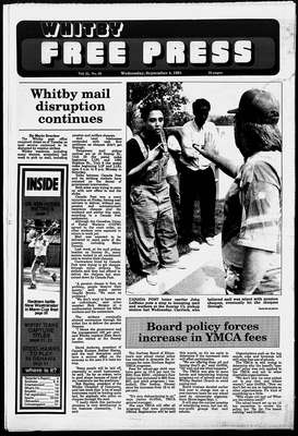 Whitby Free Press, 4 Sep 1991