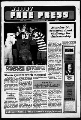 Whitby Free Press, 27 Nov 1991