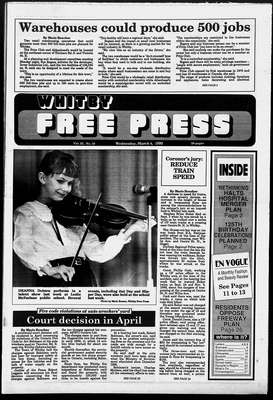 Whitby Free Press, 4 Mar 1992