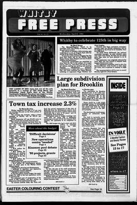 Whitby Free Press, 8 Apr 1992