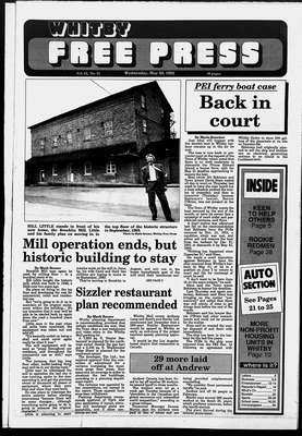 Whitby Free Press, 20 May 1992