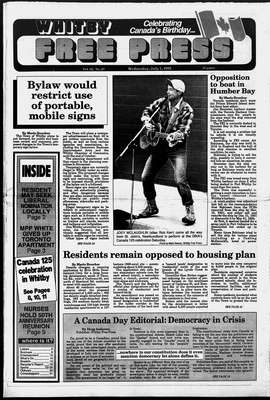 Whitby Free Press, 1 Jul 1992