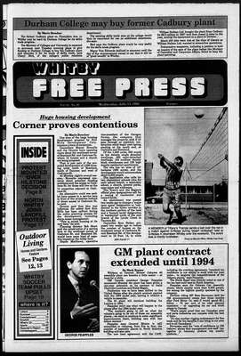 Whitby Free Press, 15 Jul 1992