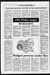 1993 Whitby budget: highlights