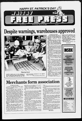 Whitby Free Press, 17 Mar 1993