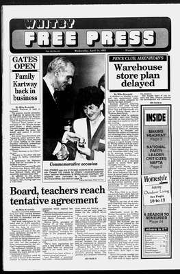 Whitby Free Press, 14 Apr 1993