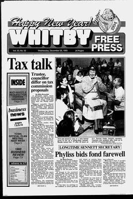 Whitby Free Press, 29 Dec 1993