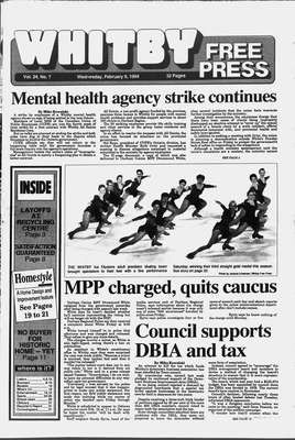 Whitby Free Press, 9 Feb 1994