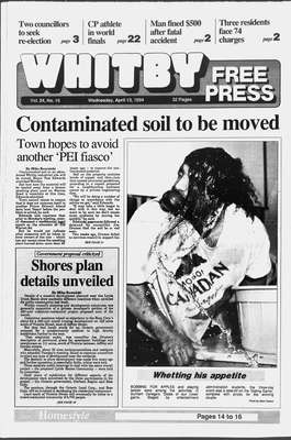 Whitby Free Press, 13 Apr 1994