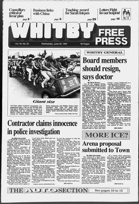 Whitby Free Press, 22 Jun 1994