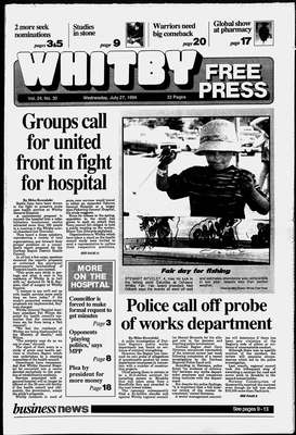 Whitby Free Press, 27 Jul 1994