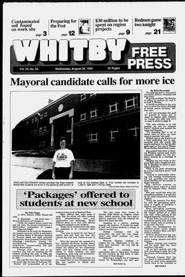 Whitby Free Press, 24 Aug 1994