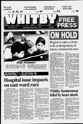 Whitby Free Press, 2 Nov 1994