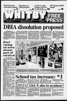 Whitby Free Press, 5 Apr 1995