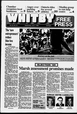 Whitby Free Press, 7 Jun 1995