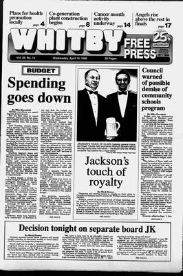 Whitby Free Press, 10 Apr 1996