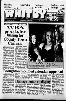 Whitby Free Press, 5 Jun 1996