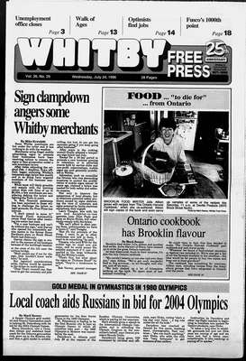 Whitby Free Press, 24 Jul 1996