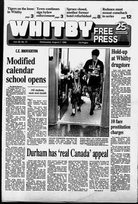 Whitby Free Press, 7 Aug 1996