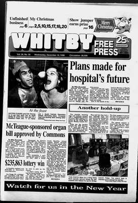 Whitby Free Press, 18 Dec 1996