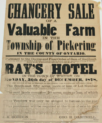 Chancery Sale