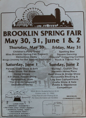 Brooklin Spring Fair