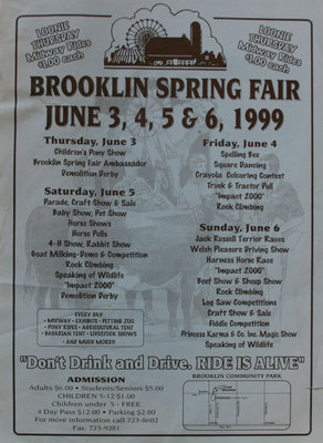 Brooklin Spring Fair