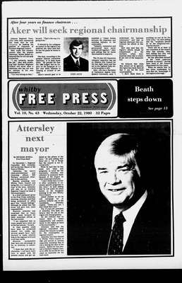 Whitby Free Press, 22 Oct 1980