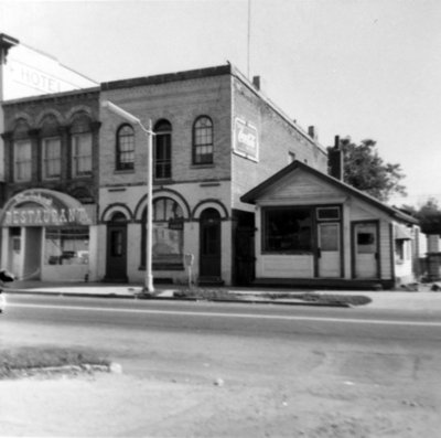 153, 159 and 163 Brock Street North, September 1964