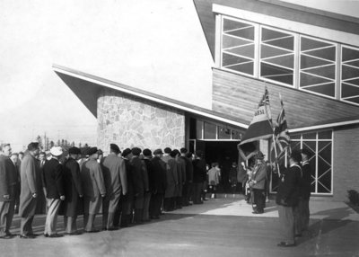 Legion Members at St. John's the Evangelist Roman Catholic Church, November 1959