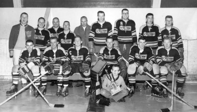 Kelly Disney Used Cars Hockey Team, 1964