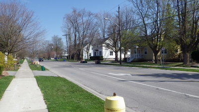 Queen Street looking North in Brooklin, 2013