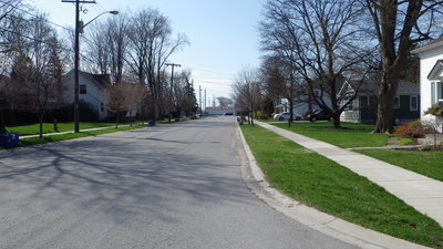 Queen Street looking South in Brooklin, 2013