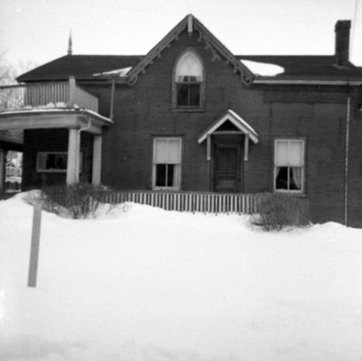 201 Brock Street North, February 1962