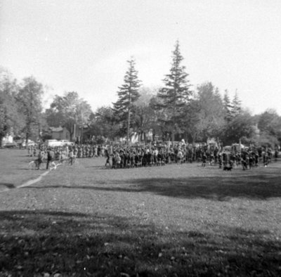 Whitby Boy Scouts Parade and Rally, October 1958