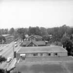 Looking West from All Saints' Anglican Church, May 1964