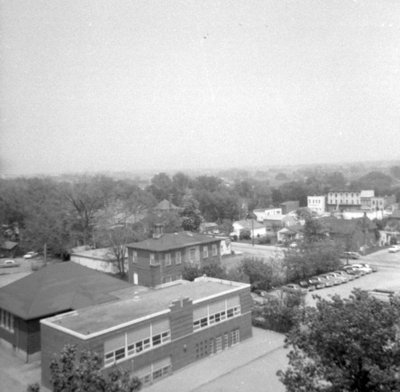 Looking Southeast from All Saints' Anglican Church, May 1964