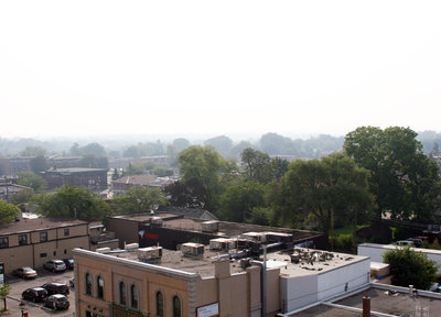 Looking East from All Saints' Anglican Church, September 10, 2013