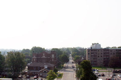 Looking South from All Saints' Anglican Church, September 10, 2013