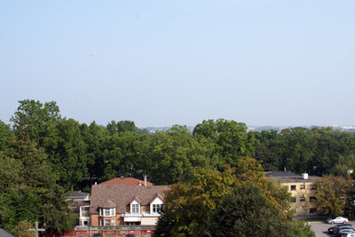 Looking North from All Saints' Anglican Church, September 10, 2013