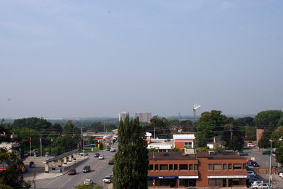 Looking West from All Saints' Anglican Church, September 10, 2013